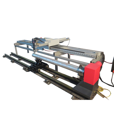 3000mm gasen tragbarer Plasma-Rohr-Schneider CNC-Rohr-Schneidemaschine 60Hz