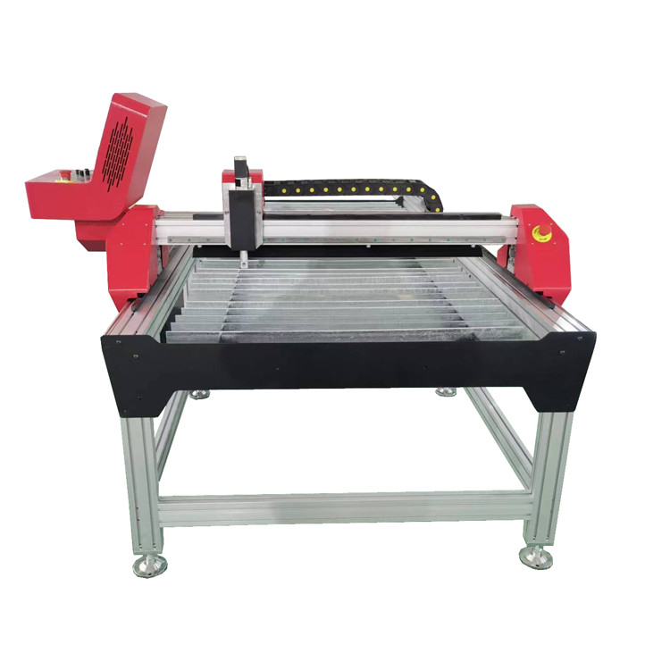 Metallhölzerne Cnc-Plasmaschneiden-Tabelle mit Quelle Huayuan oder Misnco 100a/120a/200a