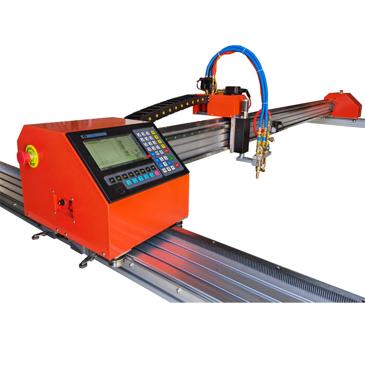 Brennstoff-Schneidemaschine SNR der Orangen-1.5m tragbarer Oxy CNC-Schneidbrenner